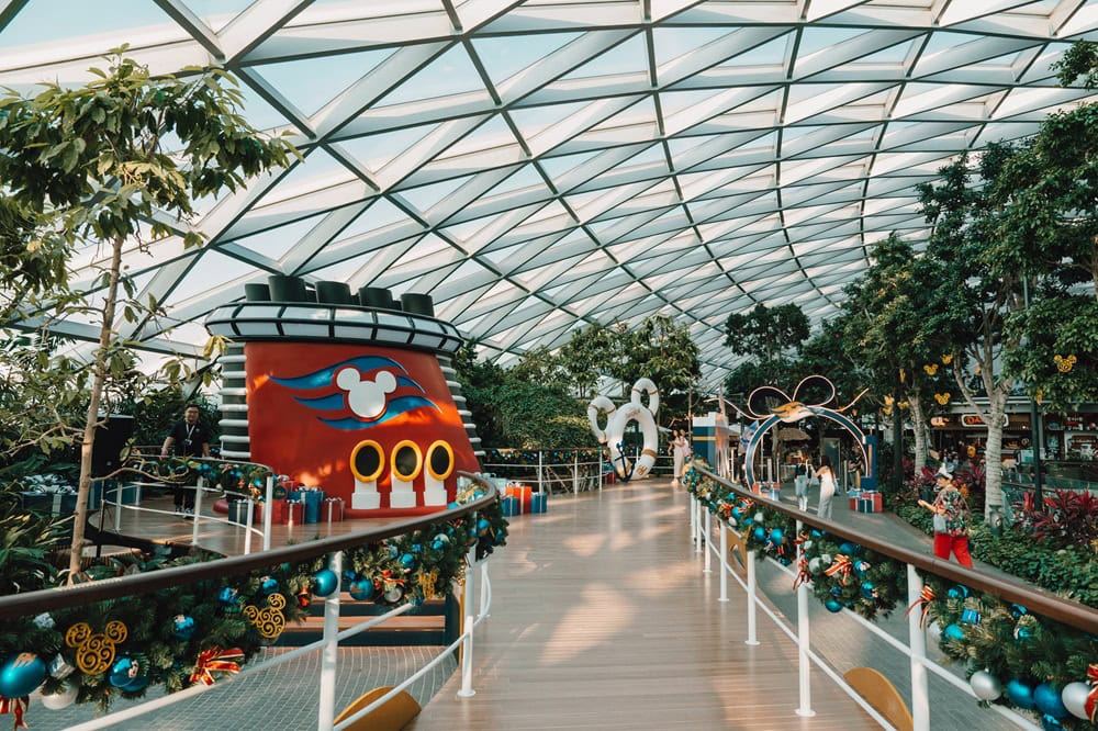 Singapore Christmas Attractions 2024: A Guide for Family Festive Fun 8 Disney Cruise Line at Jewel Changi on Christmas 2024