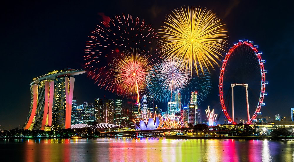 19 Best Spots to Watch New Year's Fireworks in Singapore: Prime Locations Revealed 15 Bay East Garden - New Year's Fireworks in Singapore