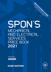 Spon’s Mechanical and Electrical Services Price Book 2021 52nd Edition – PDF ebook