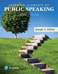 Essential Elements of Public Speaking 7th Edition – PDF ebook