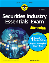 Securities Industry Essentials Exam For Dummies with Online Practice Tests 2nd Edition – PDF ebook