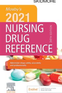 Mosby’s 2021 Nursing Drug Reference 34th Edition – PDF ebook