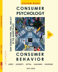 CONSUMER PSYCHOLOGY/CONSUMER BEHAVIOR (Custom Book for CMICH) 5th Edition – PDF ebook