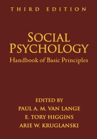 Social Psychology: Handbook of Basic Principles 3rd Edition – PDF ebook