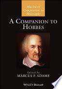 A Companion to Hobbes – PDF ebook