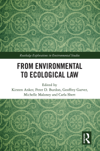 From Environmental to Ecological Law 1st Edition – PDF ebook