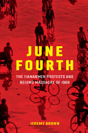 June Fourth: The Tiananmen Protests and Beijing Massacre of 1989 – PDF ebook