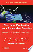 Electricity Production from Renewable Energies 2nd Edition – PDF ebook
