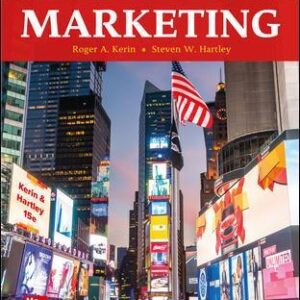 Marketing 15th Edition By Roger Kerin – PDF ebook