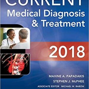 Current Medical Diagnosis and Treatment 2018 (57th Edition) – PDF ebook