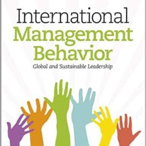 International Management Behavior: Global and Sustainable Leadership (7th Edition) – PDF ebook