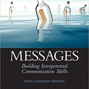 Messages: Building Interpersonal Communication Skills (5th Canadian Edition) – PDF ebook