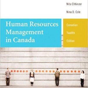 Human Resources Management in Canada (12th Edition) – PDF ebook