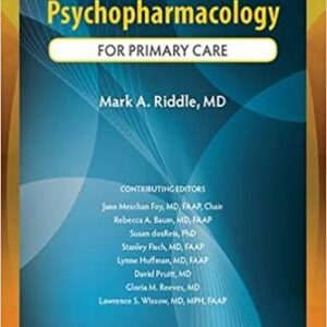 Pediatric Psychopharmacology For Primary Care – PDF ebook