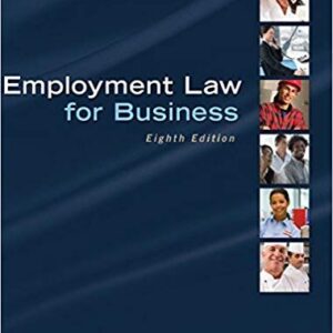 Hartman's Employment Law for Business (8th Edition) – PDF ebook