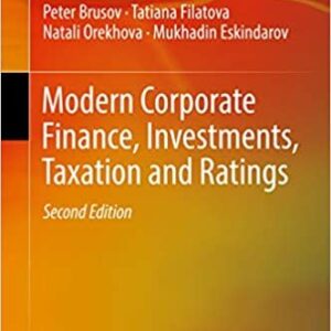 Modern Corporate Finance, Investments, Taxation and Ratings (2nd Edition) – PDF ebook