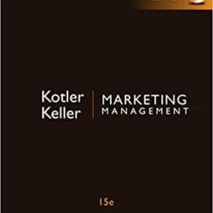 Kotler & Keller's Marketing Management (15th Edition) - Global – PDF ebook
