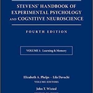 Stevens' Handbook of Experimental Psychology and Cognitive Neuroscience (4th Edition) - 5 Volumes – PDF ebook