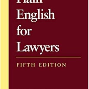 Plain English for Lawyers (5th Edition) – PDF ebook