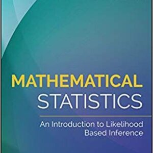 Mathematical Statistics: An Introduction to Likelihood Based Inference – PDF ebook