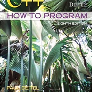 C++ How to Program (8th Edition) Paul J. Deitel – PDF ebook