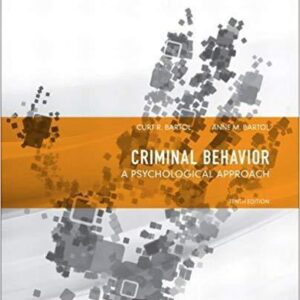 Criminal Behavior; A Psychological Approach 10th – PDF ebook