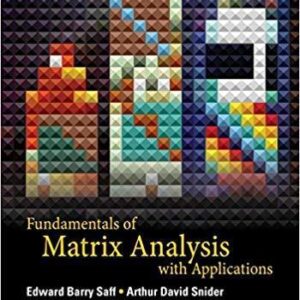 Fundamentals Of Matrix Analysis With Applications – PDF ebook
