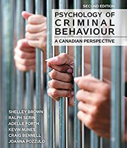 Psychology of Criminal Behaviour: A Canadian Perspective (2nd Edition) – PDF ebook