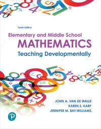 Elementary and Middle School Mathematics: Teaching Developmentally 10th Edition – PDF ebook
