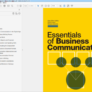 Essentials of Business Communication 9th Canadian Edition – PDF ebook