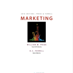 Marketing 2018 19th Edition by William M. Pride – PDF ebook