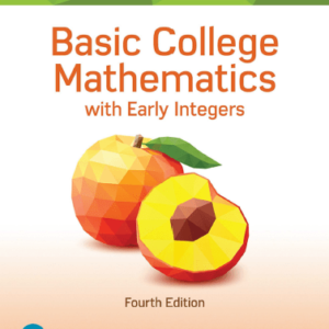 Basic College Mathematics with Early Integers (4th Edition) – PDF ebook