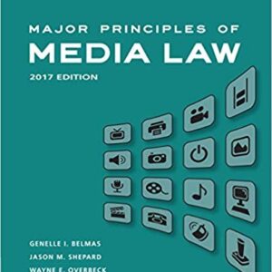 Major Principles of Media Law, 2017 by Genelle Belmas – PDF ebook
