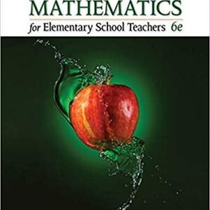 Mathematics for Elementary School Teachers 6th Edition – PDF ebook
