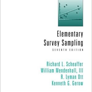 Elementary Survey Sampling 7th Edition – PDF ebook