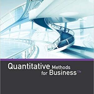 Quantitative Methods for Business 13th Edition – PDF ebook