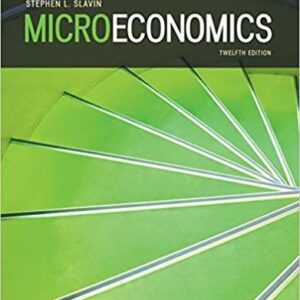 Microeconomics 12th Edition by Stephen Slavin – PDF ebook