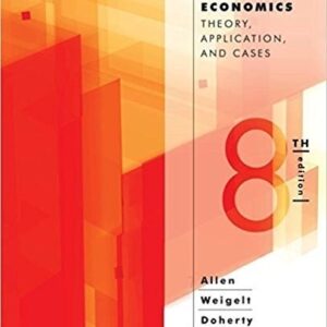 Managerial Economics Theory Applications Cases 8th – PDF ebook