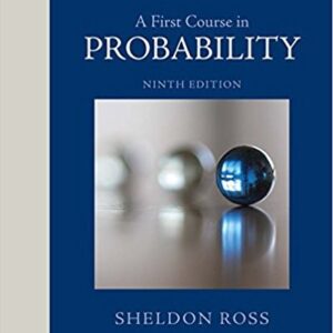 A First Course in Probability 9th Edition – PDF ebook