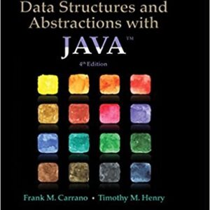 Data Structures and Abstractions with Java 4th Edition – PDF ebook