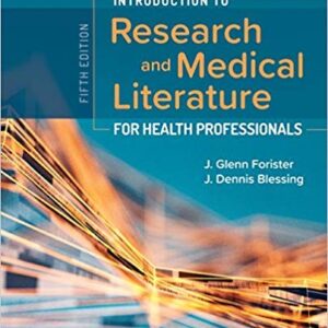 Introduction to Research and Medical Literature for Health Professionals 5th Edition – PDF ebook
