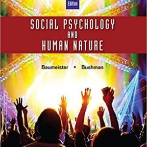 Social Psychology and Human Nature, Comprehensive Edition 4th Edition – PDF ebook