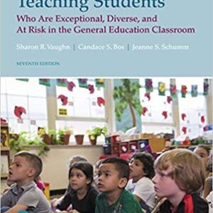 Teaching Students Who are Exceptional, Diverse, and At Risk in the General Education Classroom 7th Edition – PDF ebook