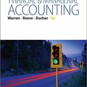 Financial Managerial Accounting 13 edition – PDF ebook