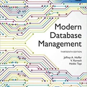Modern Database Management, Global Edition 13th Edition – PDF ebook