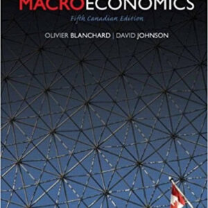 Macroeconomics 5th Canadian Edition by Olivier Blanchard – PDF ebook