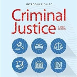Introduction to Criminal Justice: A Brief Edition – PDF ebook