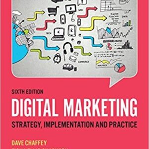Digital Marketing 6th Edition by Dave Chaffey – PDF ebook