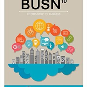 BUSN (New, Engaging Titles from 4LTR Press) 10th Edition – PDF ebook
