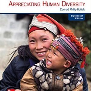 Anthropology: Appreciating Human Diversity 18th Edition – PDF ebook